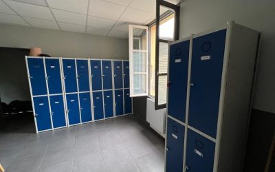 Nouveaux vestiaires